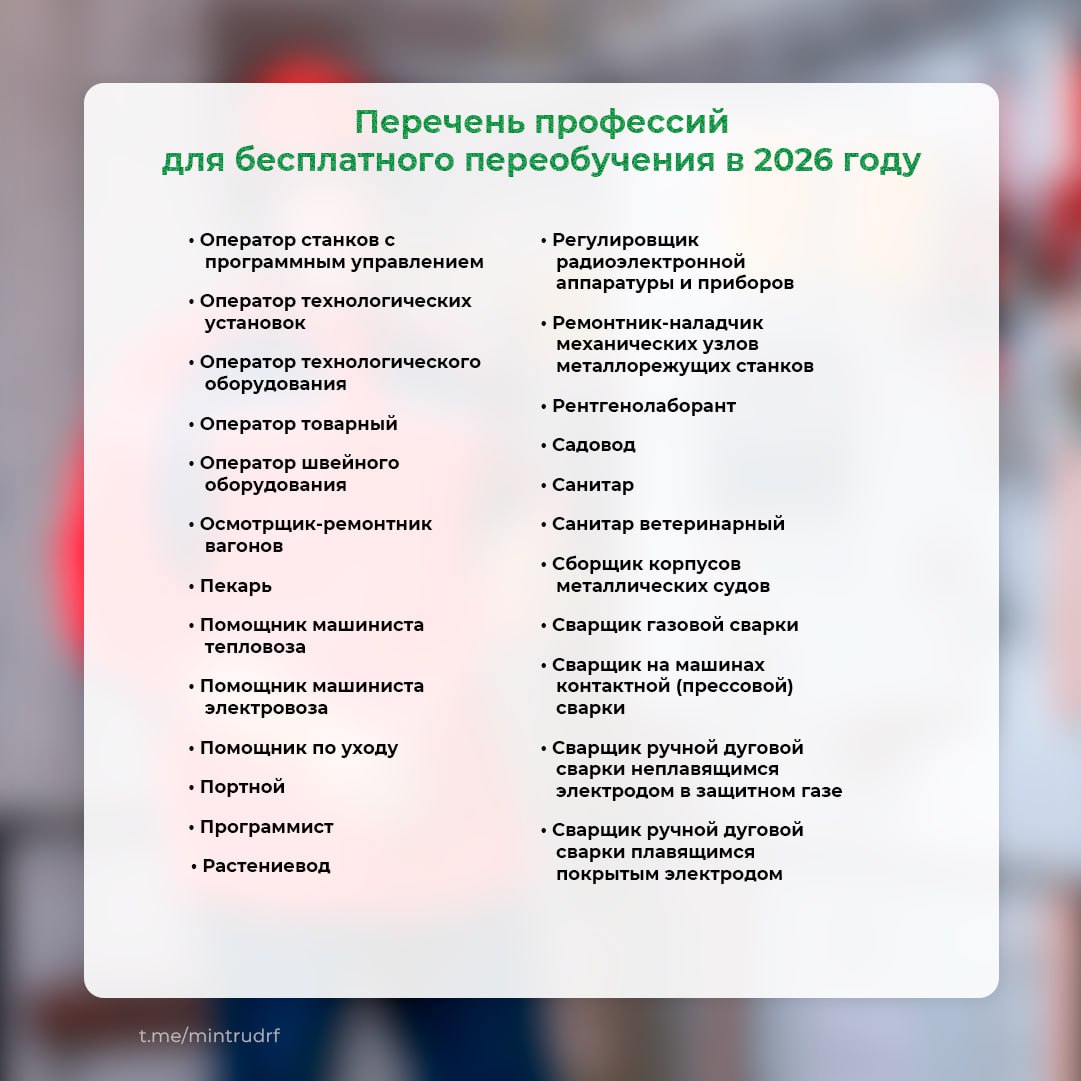 photo_2026-01-27_16-10-54 Плюс 27 профессий для ветеранов СВО: в Минтруда РФ обновили список для бесплатного переобучения