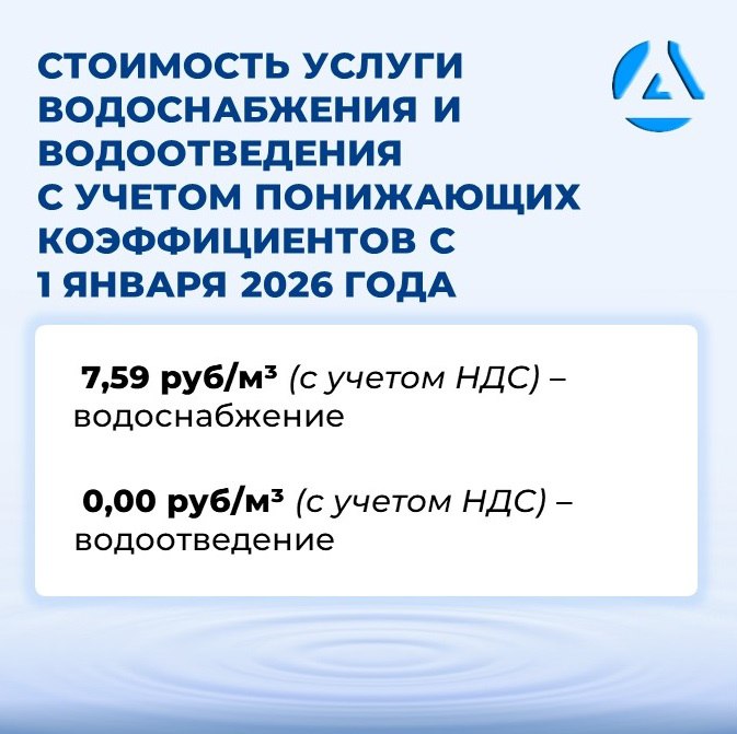 photo_2026-02-20_08-27-19 (3) Пониженный коэффициент сохраняется: с 1 января в ДНР изменились тарифы на водоснабжение и водоотведение