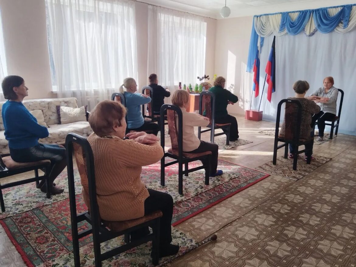 Группы здоровья и клубы по интересам: в ДНР набирает обороты программа «Активное долголетие»