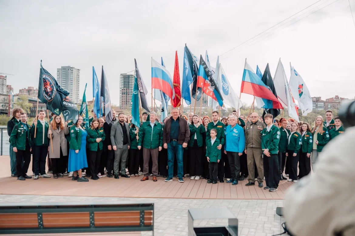 IMG_20260501_142825 «Это признание их роли в развитии Республики»: в Донецке состоялось открытие Аллеи «Труда»