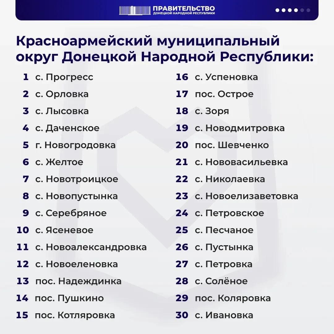 4 Компенсация за разрушенное жилье в упрощенном порядке: в ДНР расширили список населенных пунктов