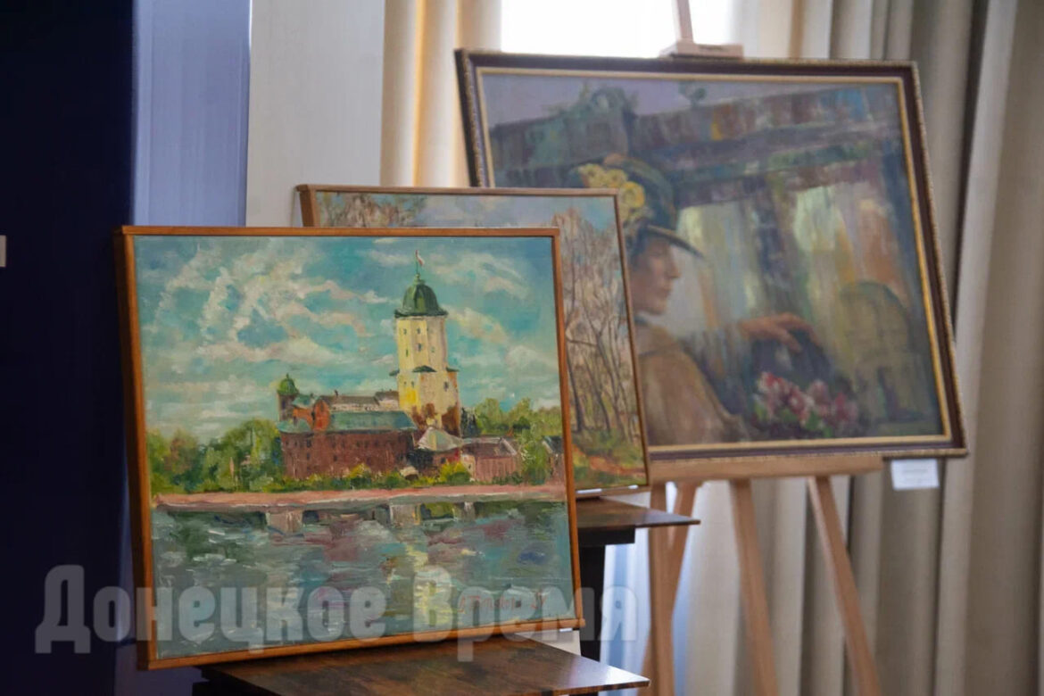 DSC_7166 «Красота и культура спасут мир»: в Донецке открылась выставка картин ленинградских художников